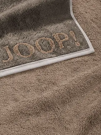 JOOP | Serviette 50x100cm CONTOUR DOUBLFACE Crème | camel
